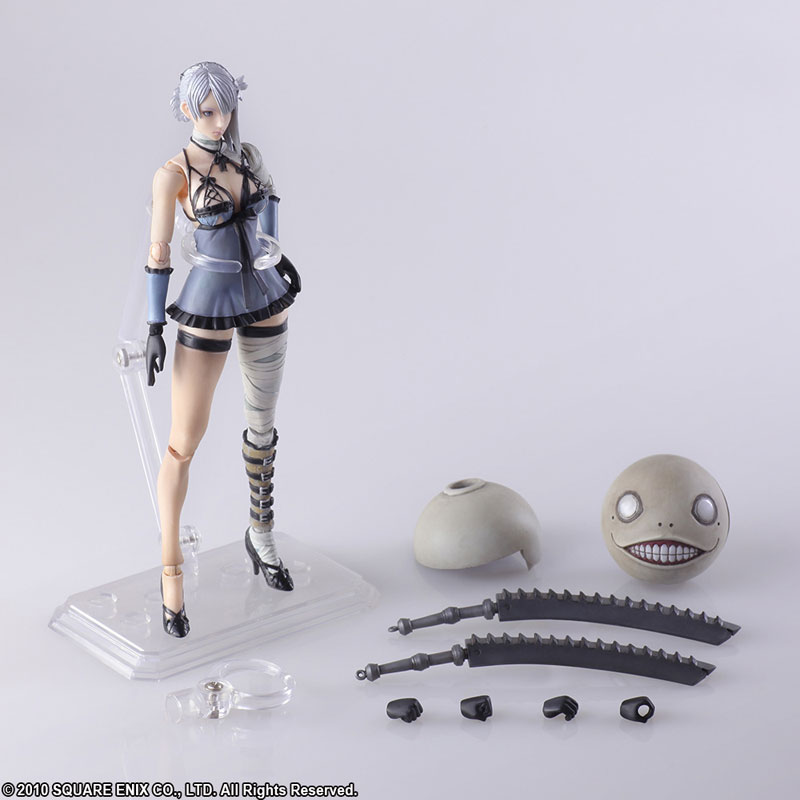 Square Enix Bring Arts NieR RepliCant/NieR Gestalt Kaine