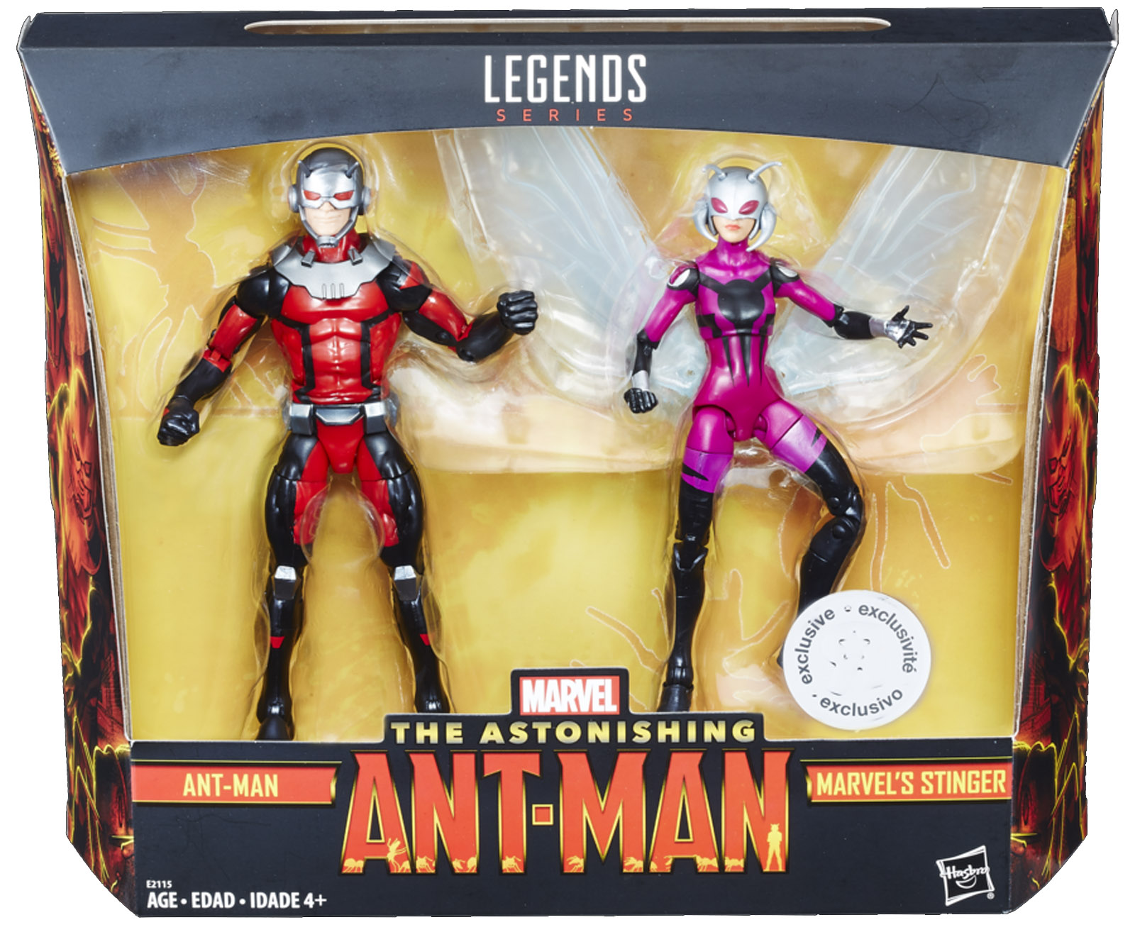 Marvel Legends Exclusive Ant-Man and Stinger Figures