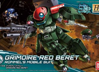 HG Build Divers Grimoire Red Beret