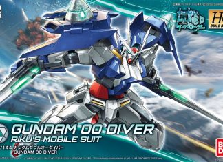 Bandai HG Build Divers Gundam 00 Diver