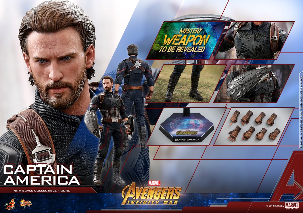 Hot Toys Avengers Infinity War Captain America