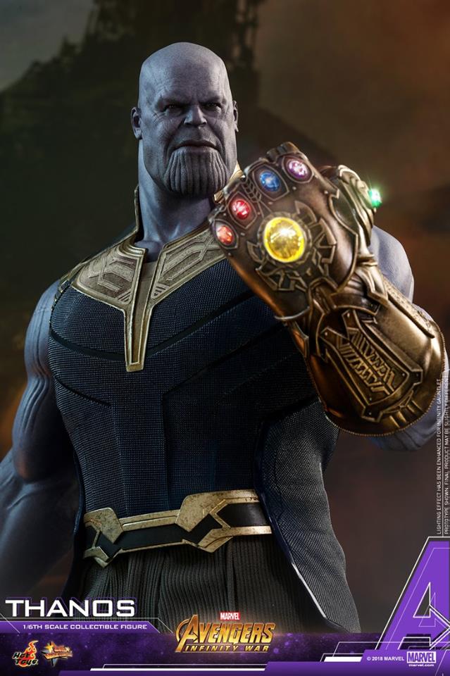 Hot Toys Thanos from Avengers Infinity War movie