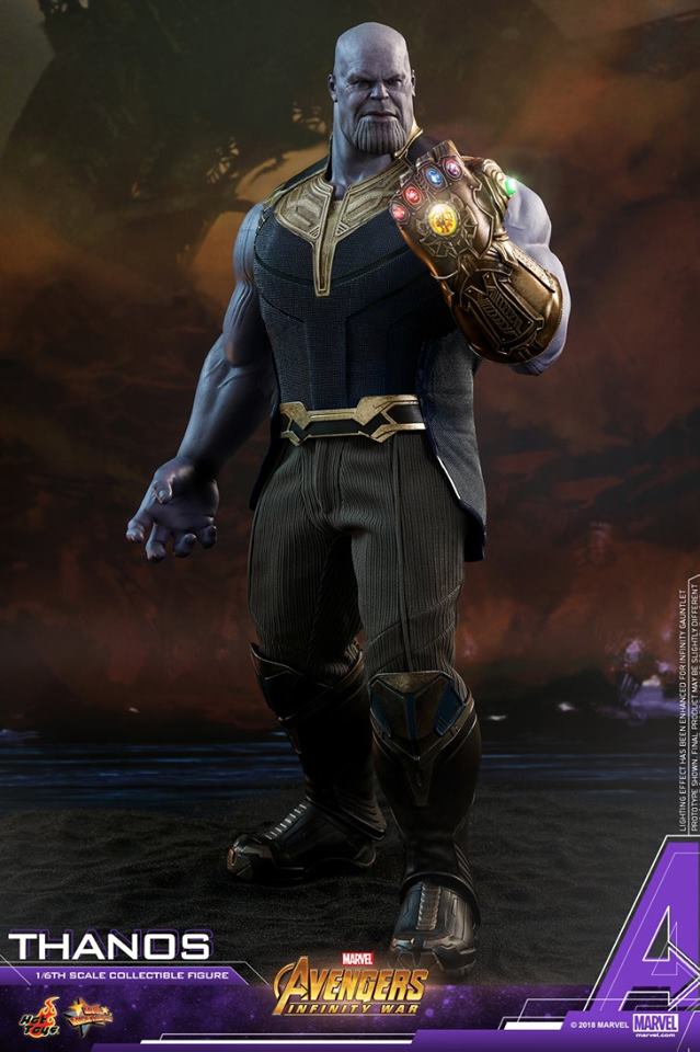 Hot Toys Thanos from Avengers Infinity War movie