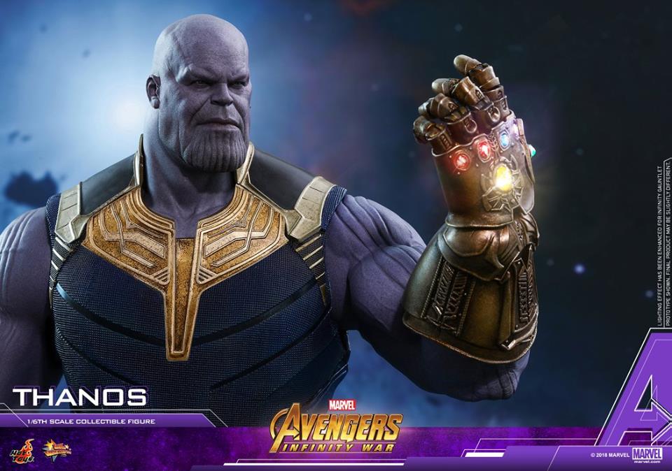 Hot Toys Thanos from Avengers Infinity War movie