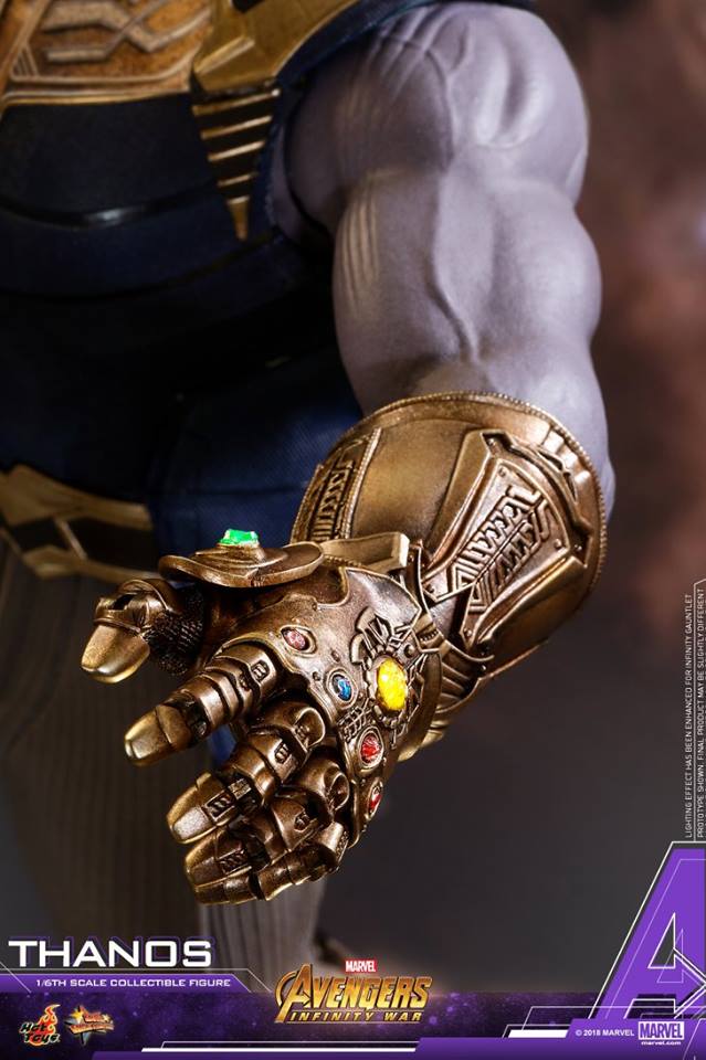 Hot Toys Thanos from Avengers Infinity War movie