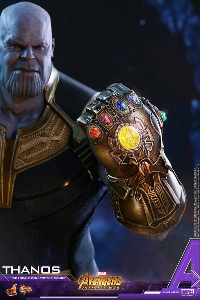 Hot Toys Thanos from Avengers Infinity War movie