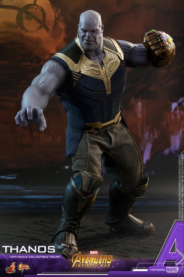 Hot Toys Thanos from Avengers Infinity War movie