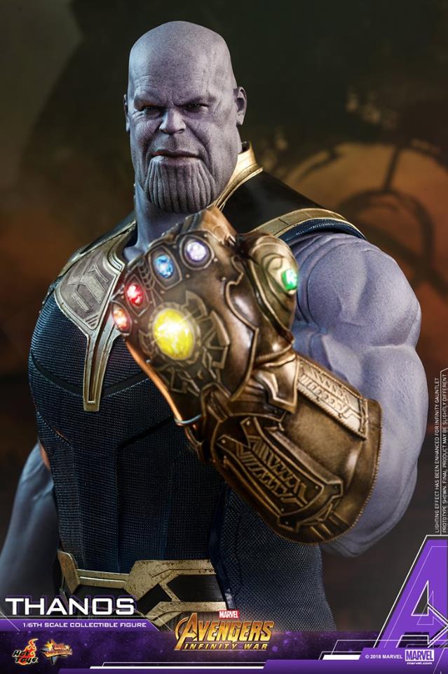 Hot Toys Thanos from Avengers Infinity War movie