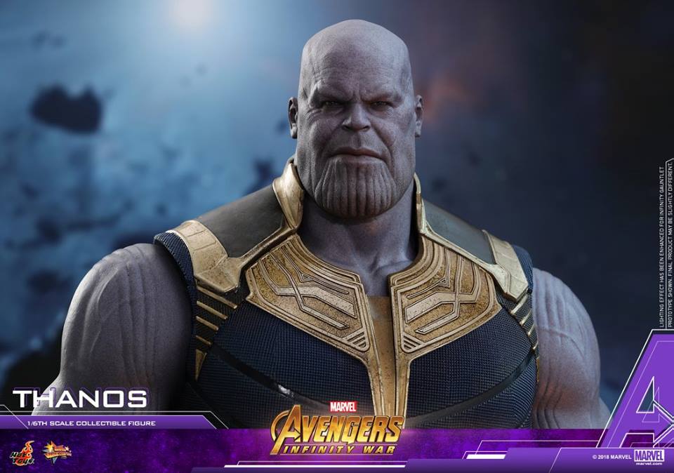 Hot Toys Thanos from Avengers Infinity War movie