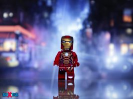 Iron Man Walking On The Street Lego Iron Man Walking On The Street