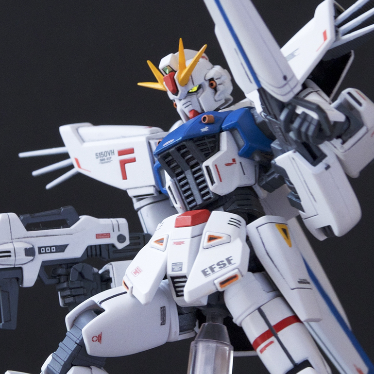 HG Gundam F91 remodeled