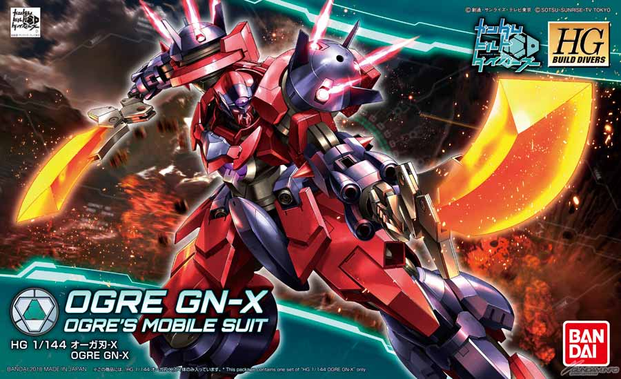 Bandai HGBD Ogre GN-X