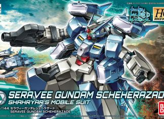 Bandai HGBD Seravee Gundam Scheherazade