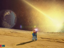 Lego Man Lost In Space