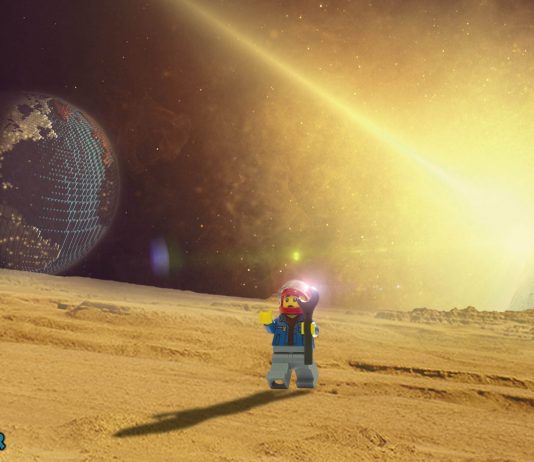 Lego Man Lost In Space