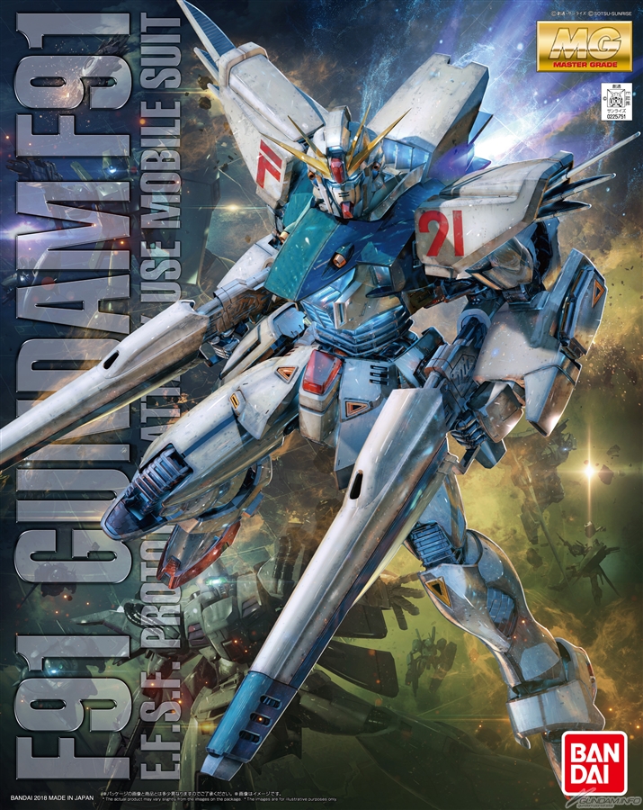 Bandai MG Gundam F91 Ver. 2.0