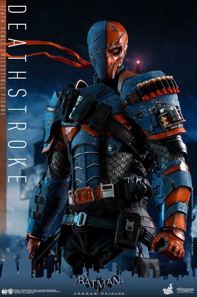 Hot Toys Deathstroke Batman Arkham Origins Game