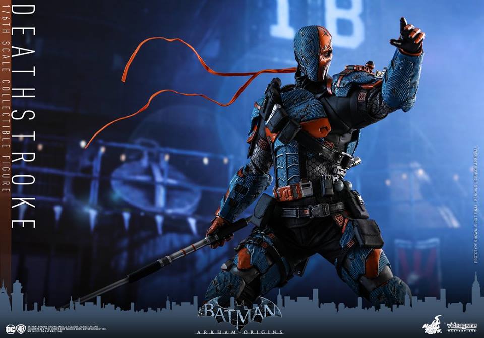 Hot Toys Deathstroke Batman Arkham Origins Game