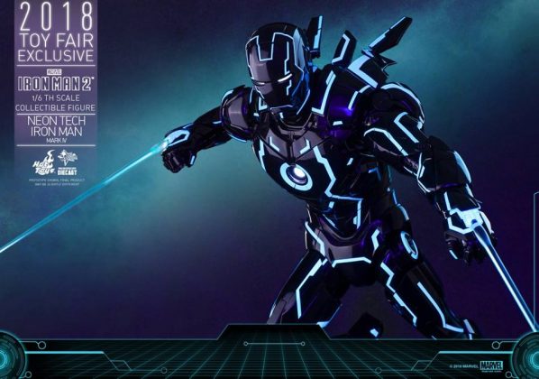 Hot Toys Neon Tech Iron Man Mark IV