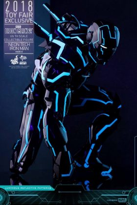 Hot Toys Neon Tech Iron Man Mark IV