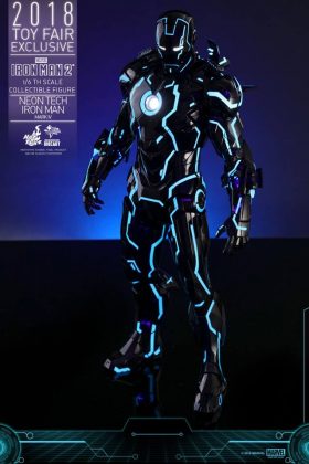 Hot Toys Neon Tech Iron Man Mark IV