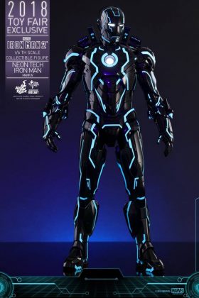 Hot Toys Neon Tech Iron Man Mark IV