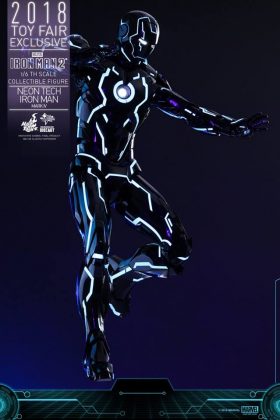 Hot Toys Neon Tech Iron Man Mark IV