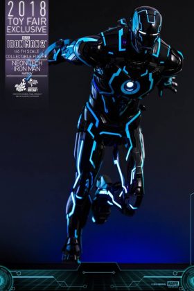 Hot Toys Neon Tech Iron Man Mark IV