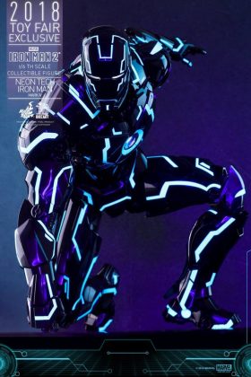 Hot Toys Neon Tech Iron Man Mark IV