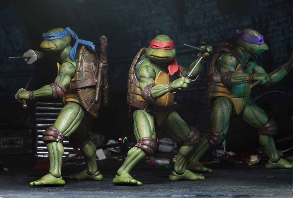 Neca Teenage Mutant Ninja Turtles 1990 Movie Box Set