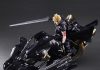 Square Enix Play Arts Kai Cloud Strife and Fenrir FINAL FANTASY VII ADVENT CHILDREN