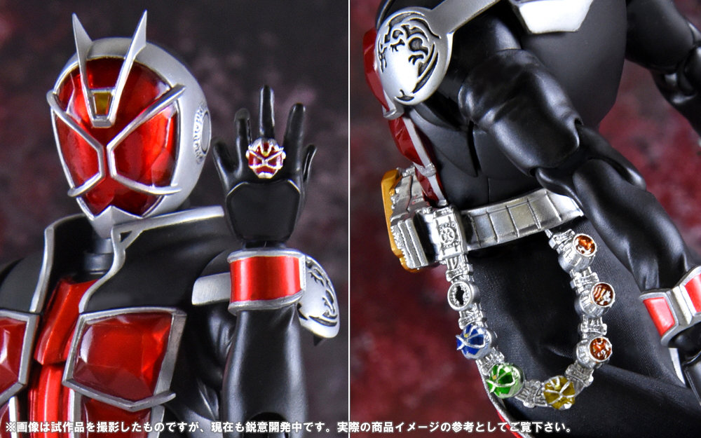 Bandai SHFiguarts Shinkocchou Seihou Kamen Rider Wizard Flame