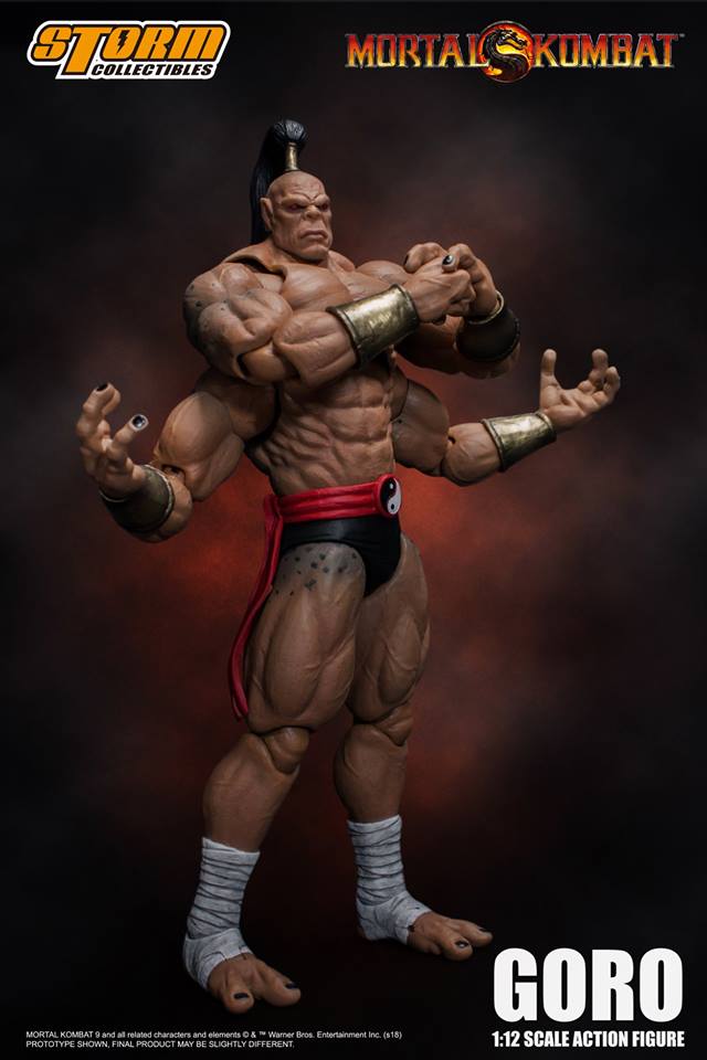 Storm Collectibles Mortal Kombat Goro Action Figure