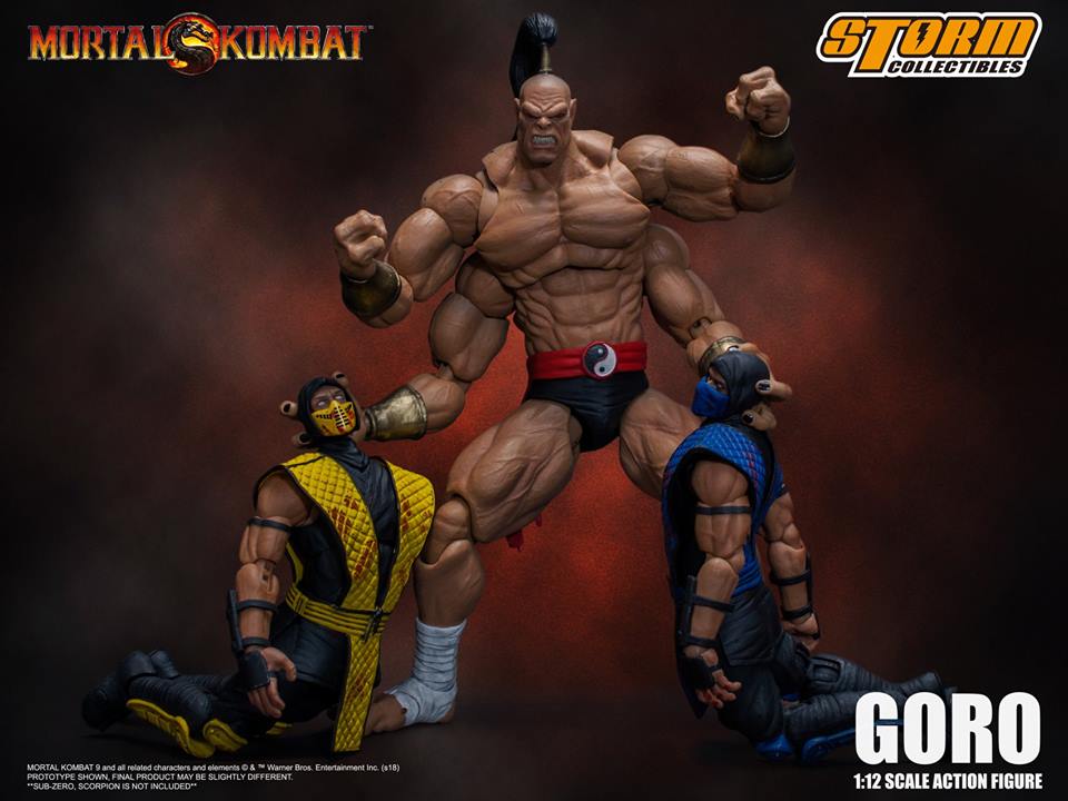 Storm Collectibles Mortal Kombat Goro Action Figure