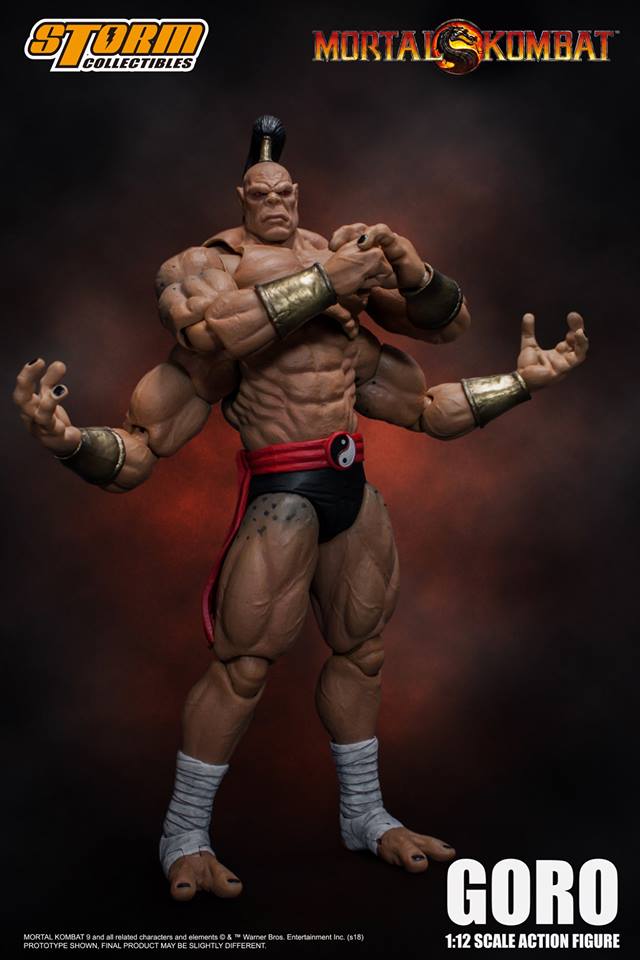 Storm Collectibles Mortal Kombat Goro Action Figure