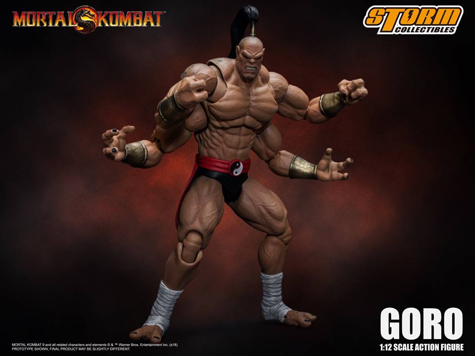 Storm Collectibles Mortal Kombat Goro Action Figure