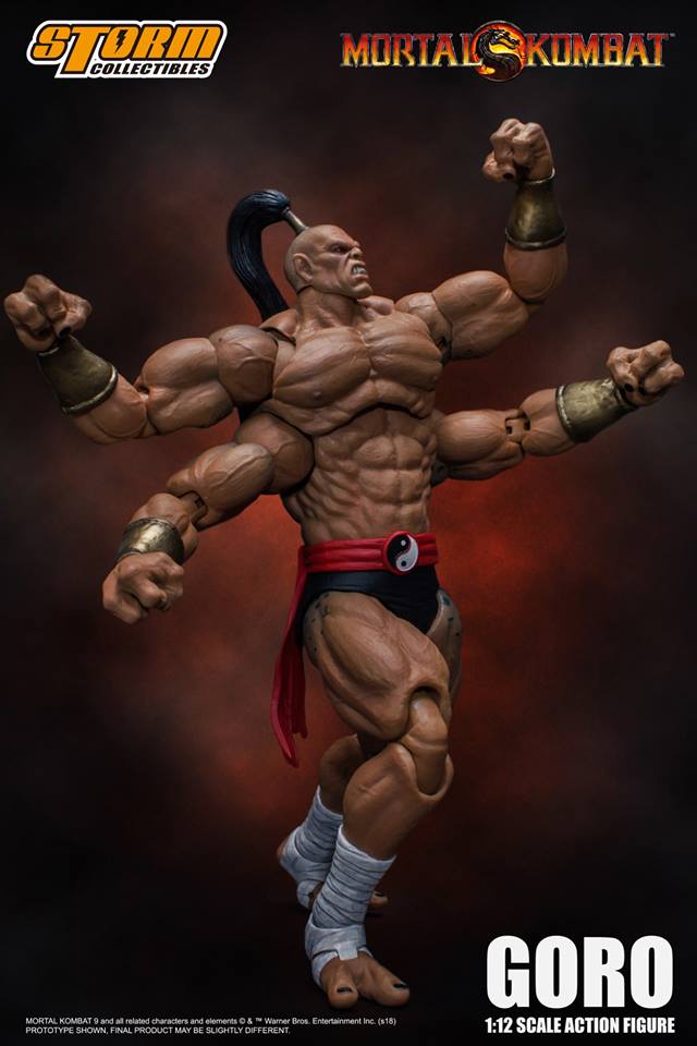 Storm Collectibles Mortal Kombat Goro Action Figure