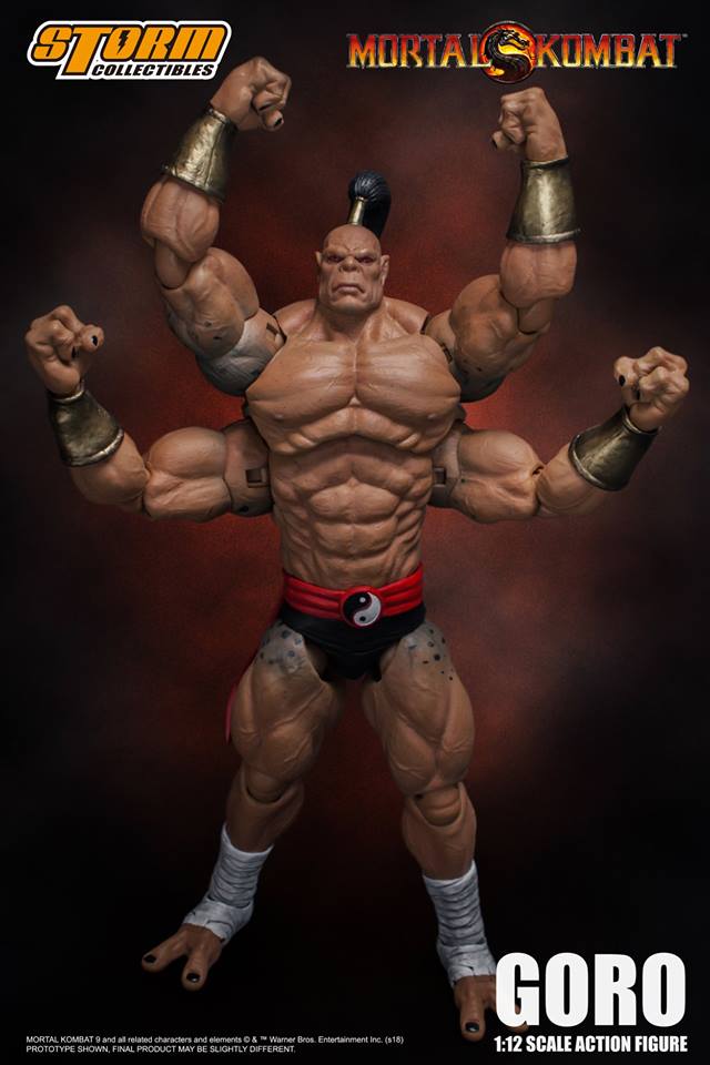 Storm Collectibles Mortal Kombat Goro Action Figure