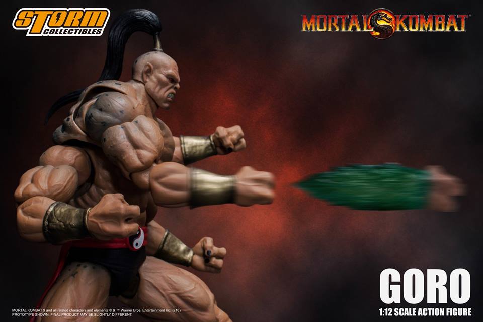 Storm Collectibles Mortal Kombat Goro Action Figure