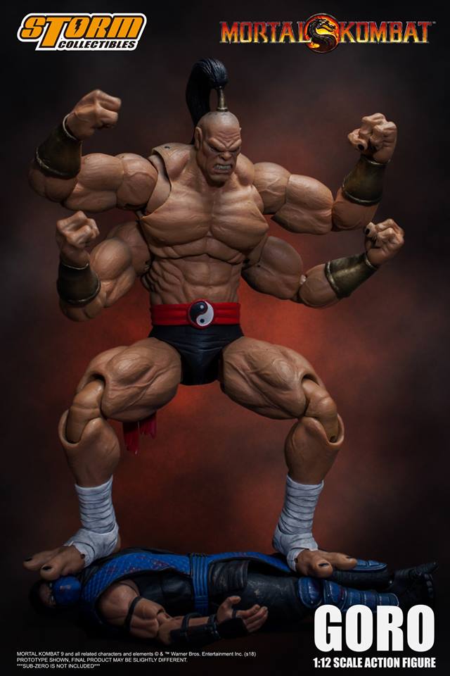 Storm Collectibles Mortal Kombat Goro Action Figure