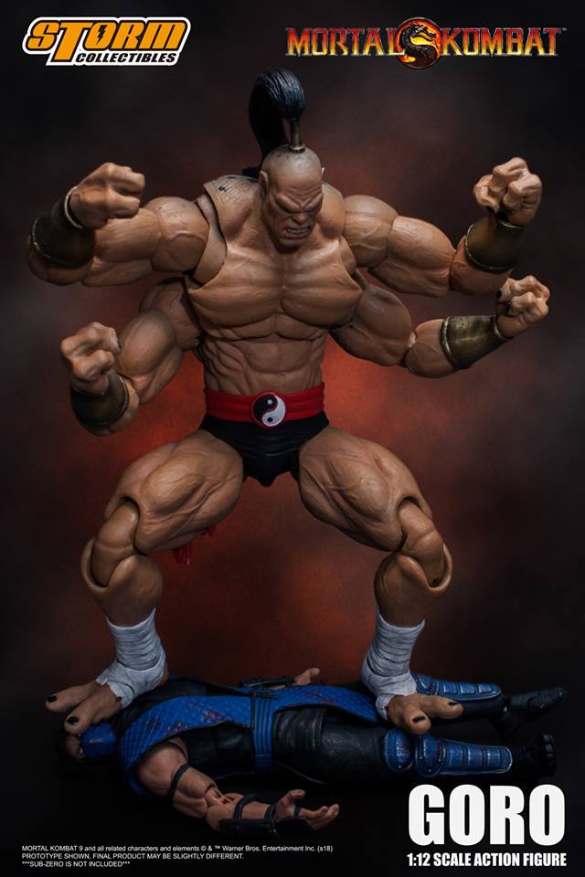 Storm Collectibles Mortal Kombat Goro Action Figure