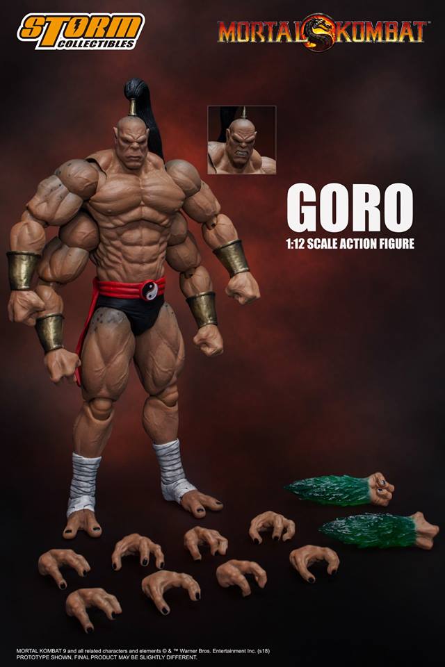 Storm Collectibles Mortal Kombat Goro Action Figure