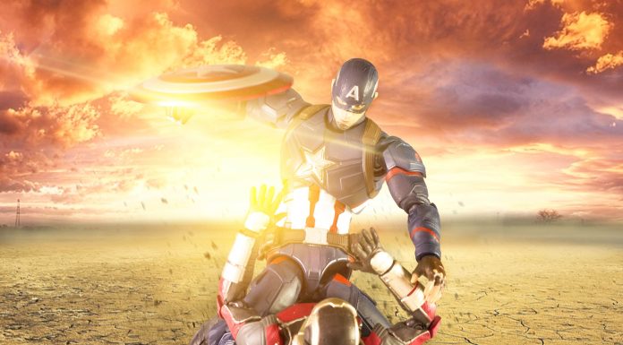 SHF Captain America fight SHF Antman