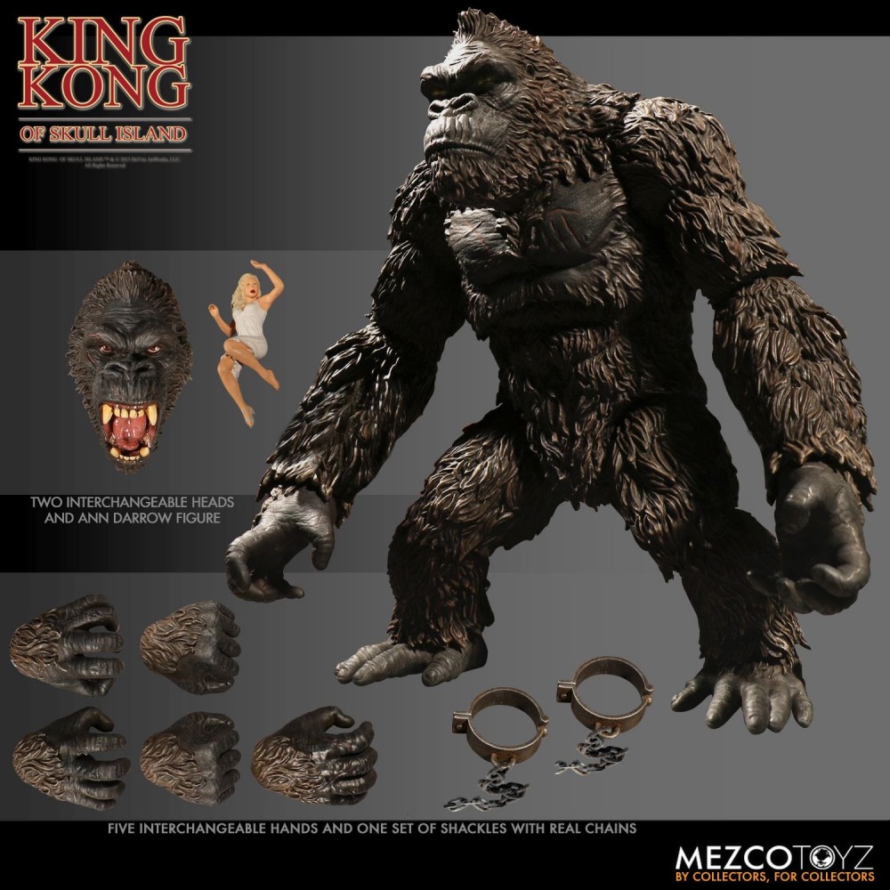 Mezco Toyz Action Figure King Kong of Skull Island