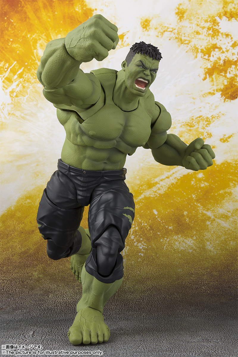 Bandai SHF Hulk Avengers Infinity War