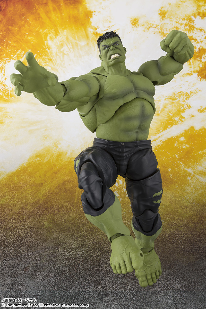 Bandai SHF Hulk Avengers Infinity War