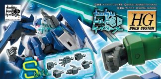 Bandai HGBC Build Hands Edge S M L