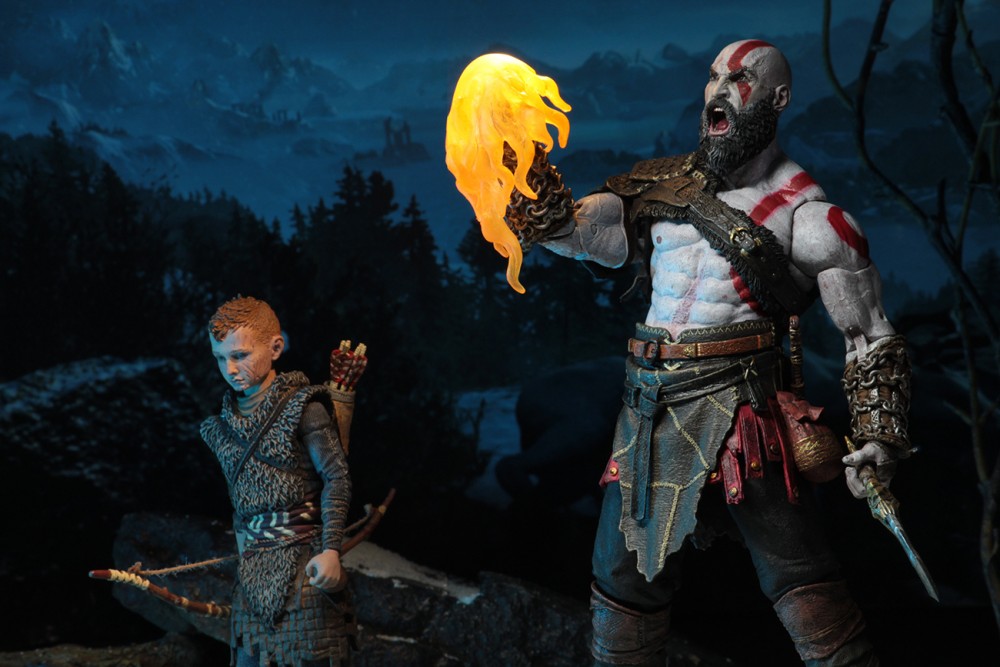 Neca 7inch God of War 2018 Ultimate Kratos and Atreus Set