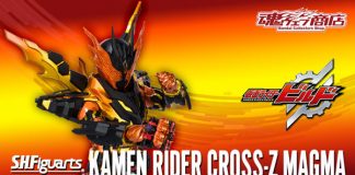 Bandai SHFiguarts Kamen Rider Cross-Z Magma