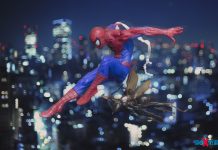 Spider-Man on His Night Patrol